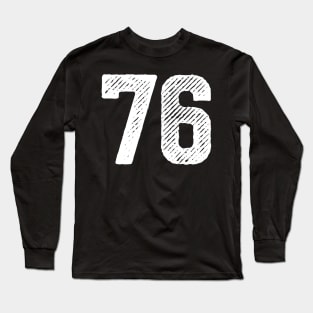 Seventy Six 76 Long Sleeve T-Shirt